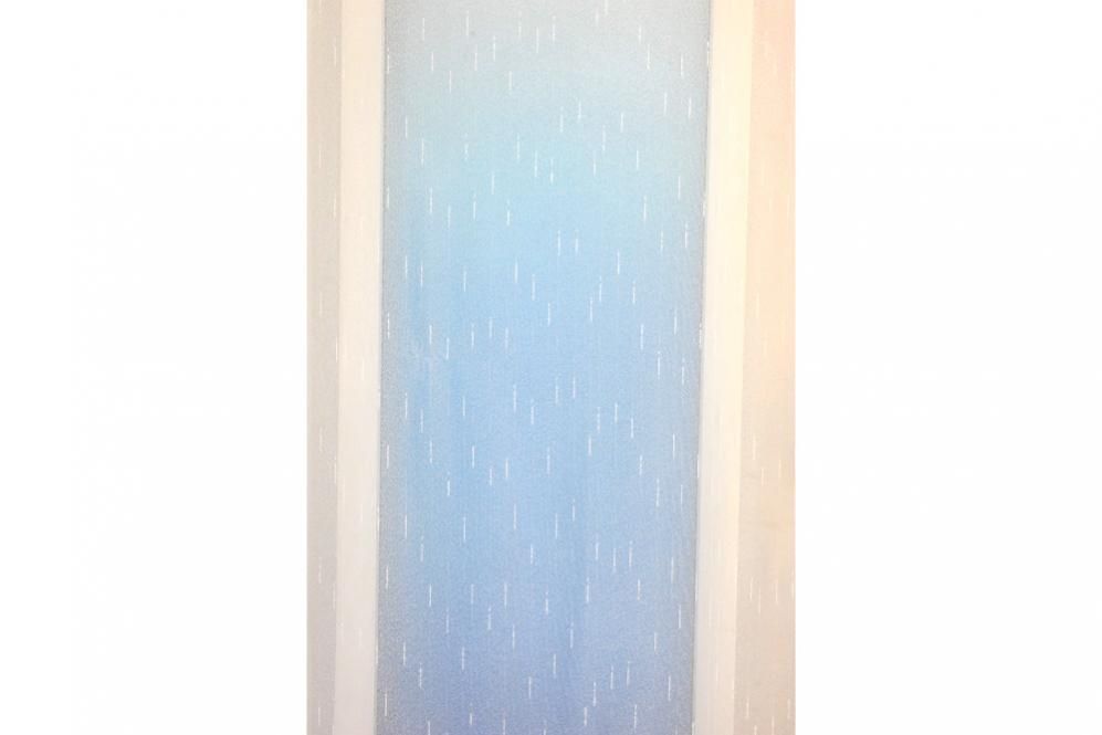 Gardine Bornholm - Weiß transparent - 280 cm hoch - Bleiband - 2,0 Meter