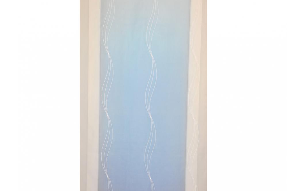 Voile-Gardine Titisee - Weiß transparent - 290 cm hoch