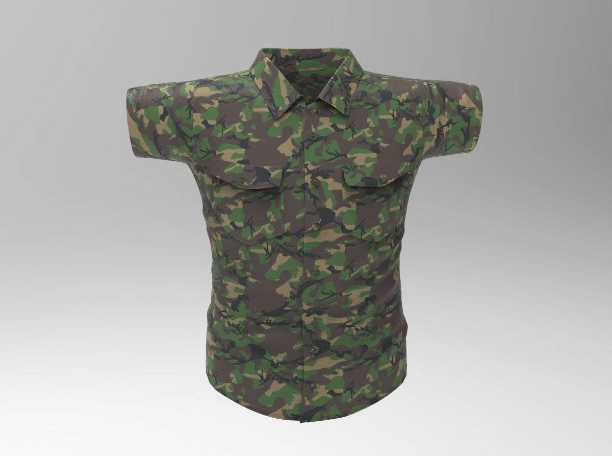 Baumwollstoff Lima - Camouflage