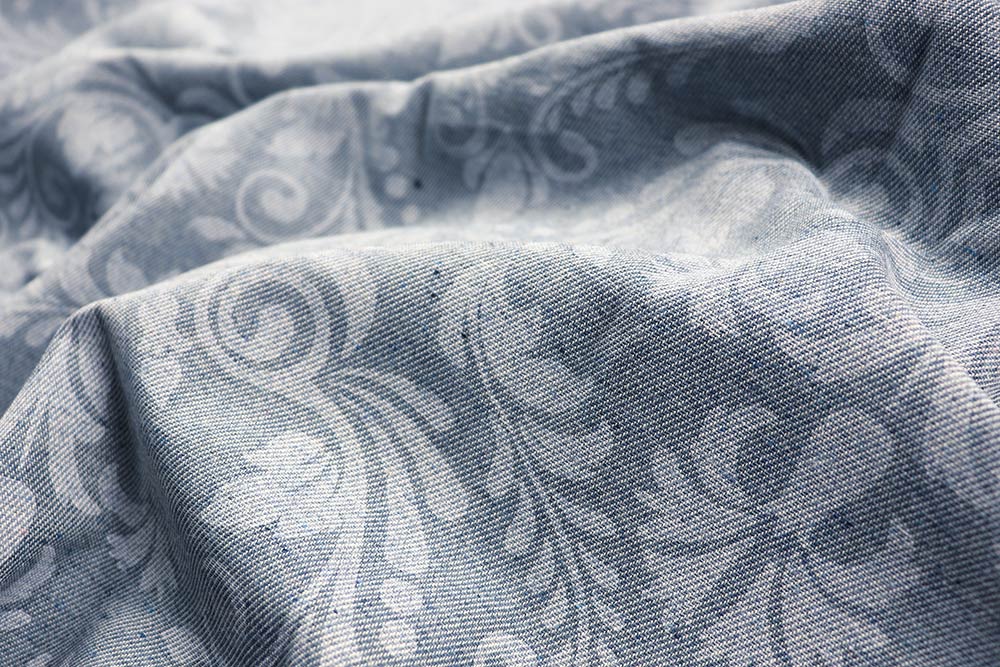 Dekostoff aus Jeansresten - Barock - 280 cm