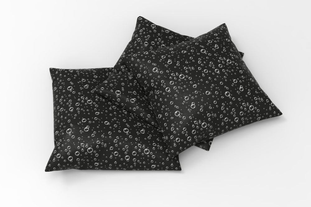 Dekostoff - Luftblasen