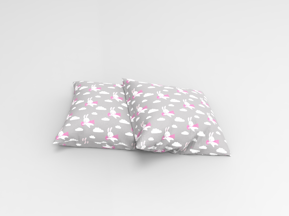 Baumwoll-Popeline - Super-Rabbit