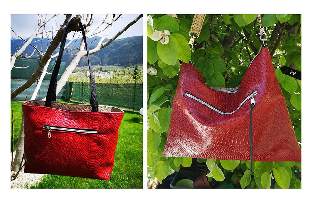 Schlangenleder-Imitat