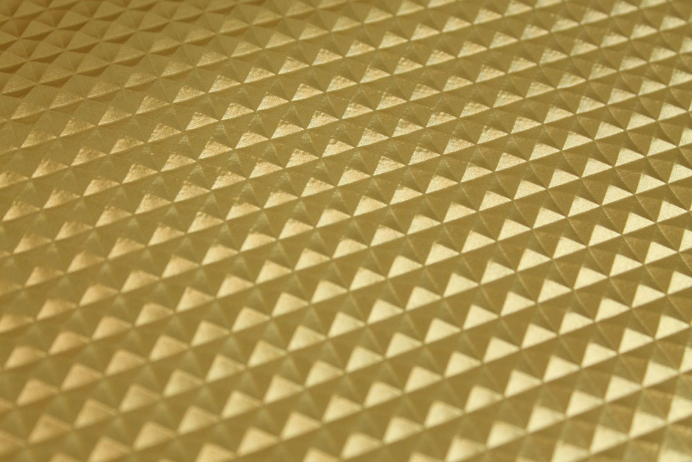 Kunstleder geprägt - Pyramid Gold