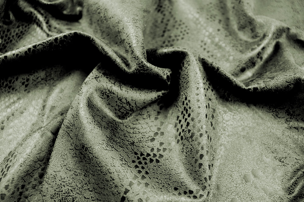 Wildleder-Imitat - Green Viper