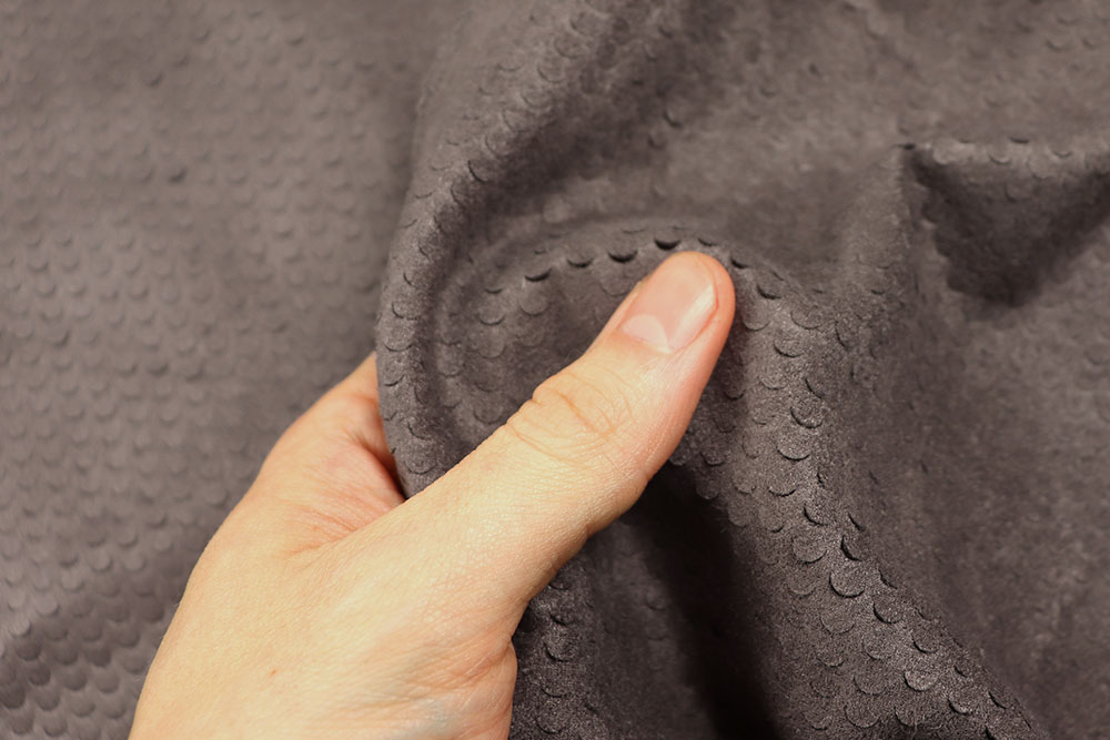 Wildleder-Imitat - Punched