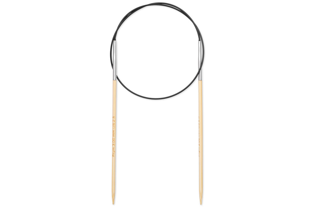 Rundstricknadeln Prym 60 cm - 3,0 mm Bambus