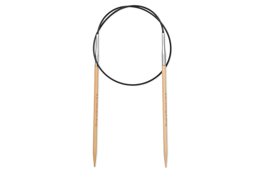 Rundstricknadeln Prym 60 cm - 4,0 mm Bambus