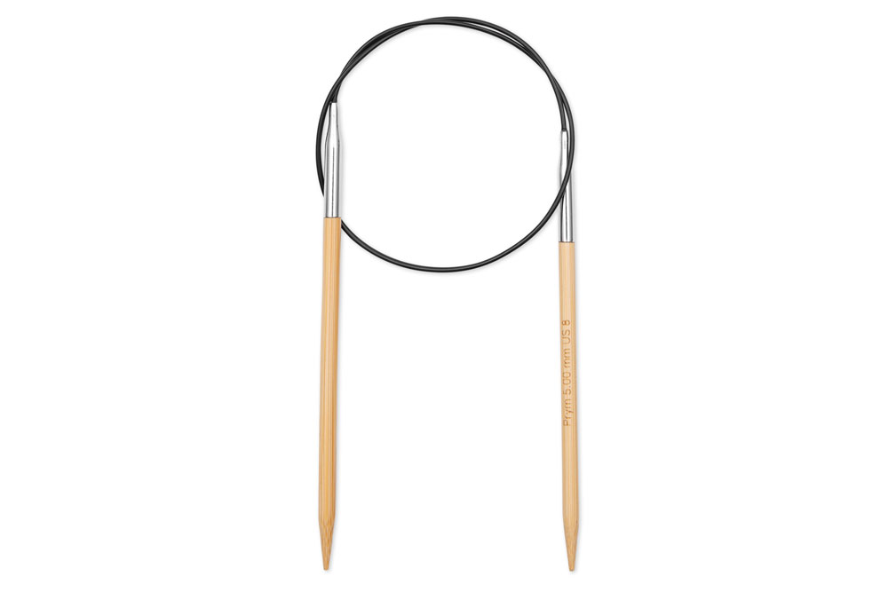 Rundstricknadeln Prym 60 cm - 5,0 mm Bambus