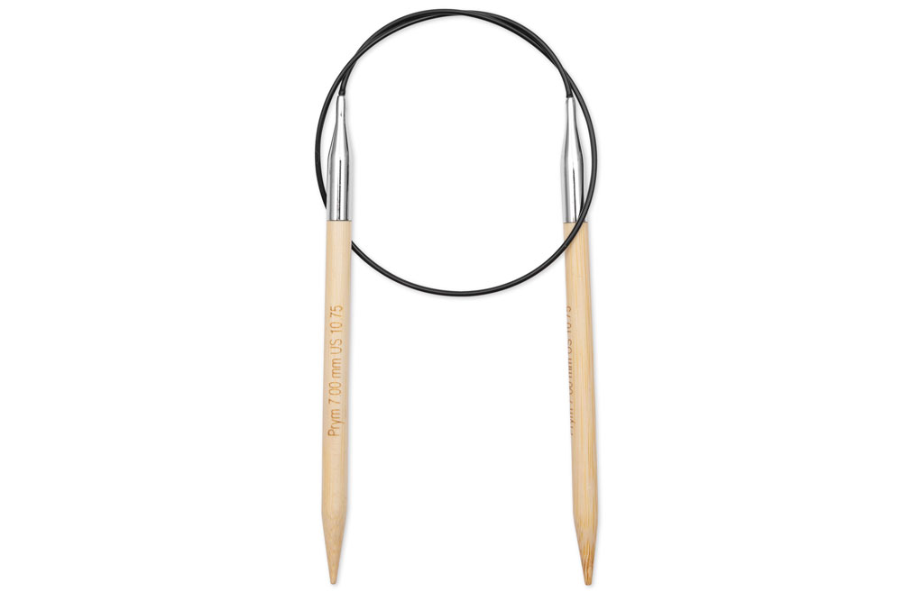 Rundstricknadeln Prym 60 cm - 7,0 mm Bambus