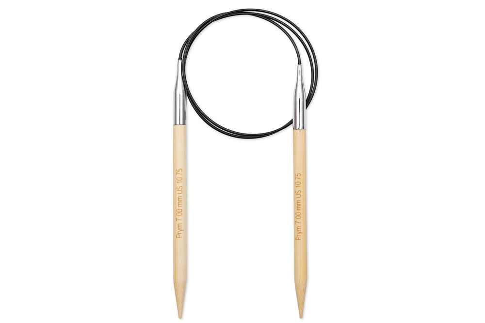 Rundstricknadeln Prym 80 cm - 7,0 mm Bambus