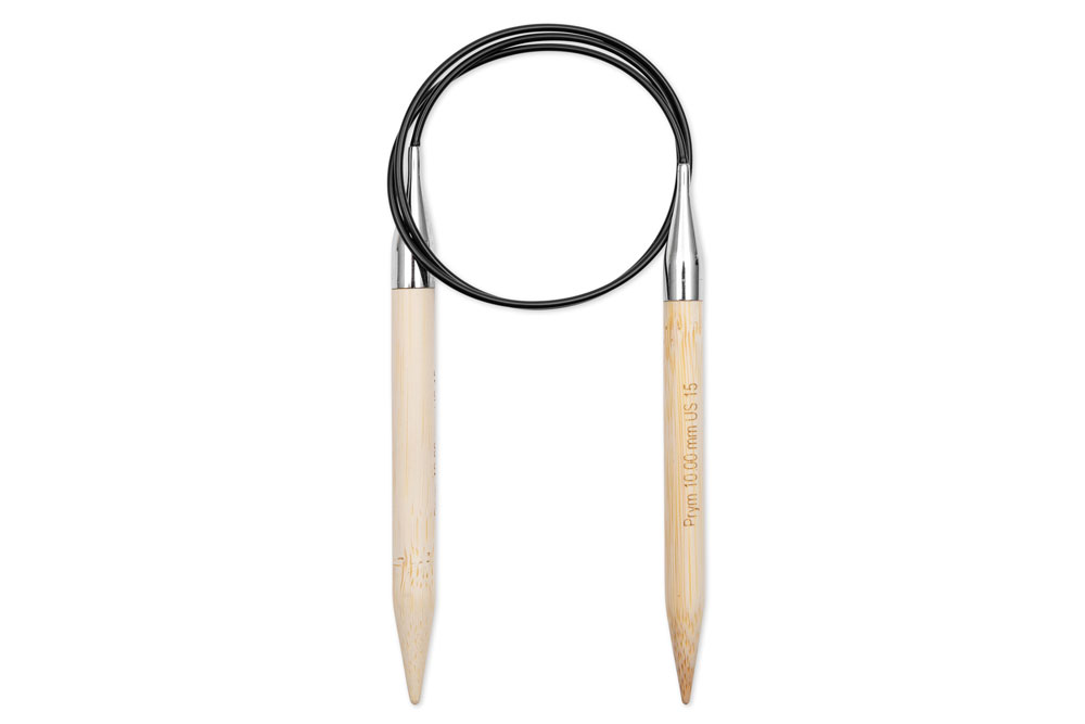 Rundstricknadeln Prym 80 cm - 10,0 mm Bambus