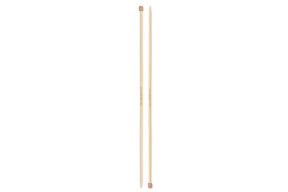 Jackenstricknadeln Prym 33 cm - 4,0 mm Bambus