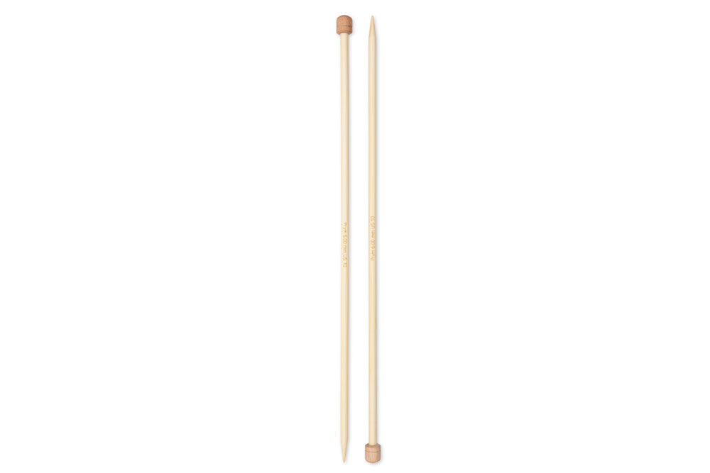 Jackenstricknadeln Prym 33 cm - 6,0 mm Bambus