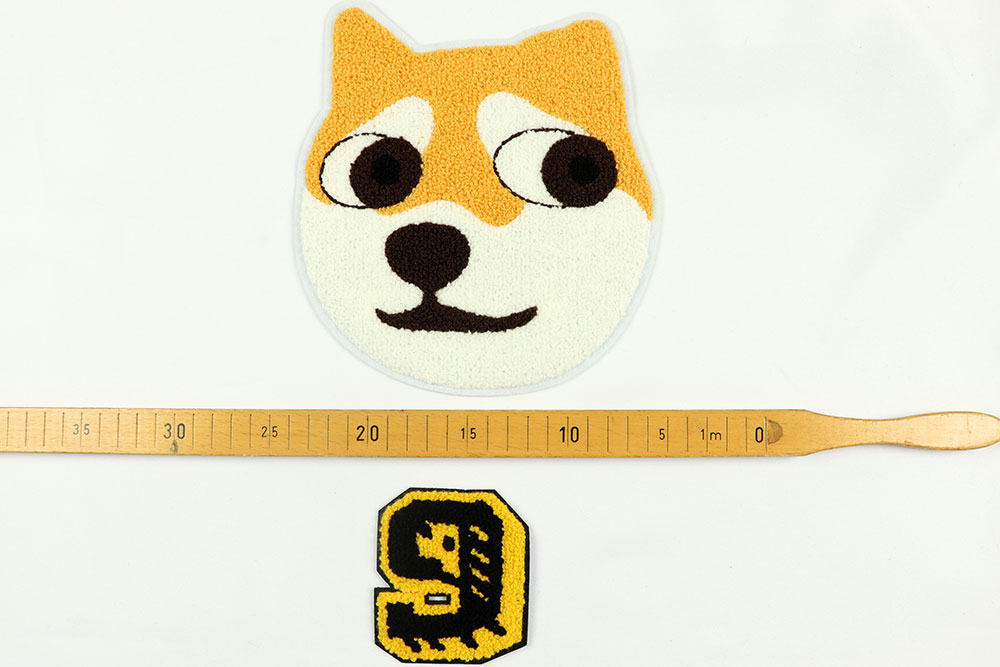 Applikationen zum Aufnähen - Set - 10 Stück