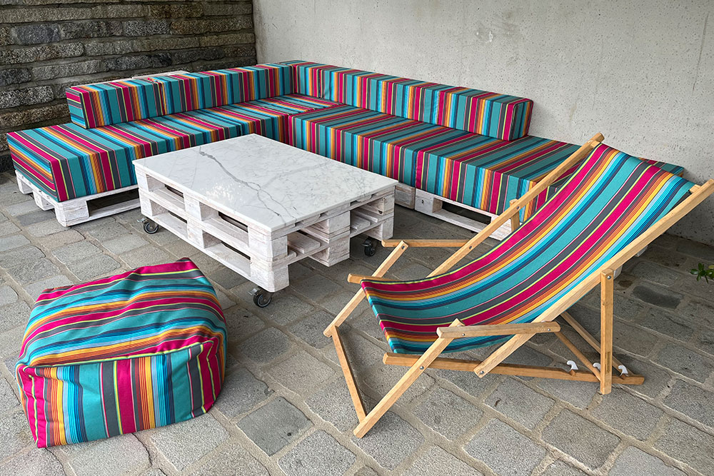 Markisenstoff 160 cm - Menorca Stripes