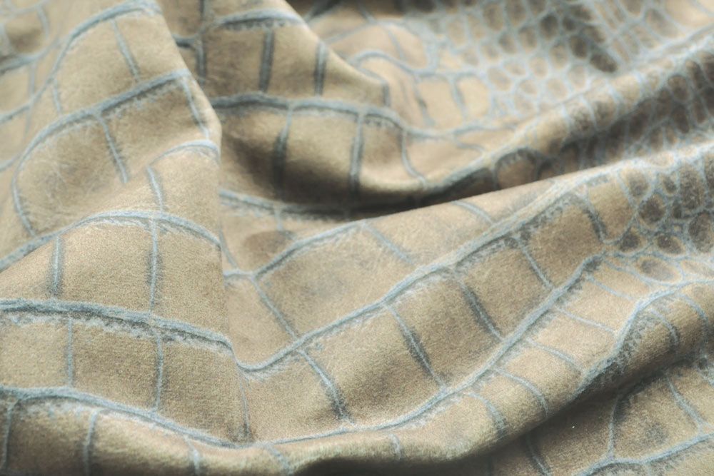 Möbelsamt - Krokodil - Stone