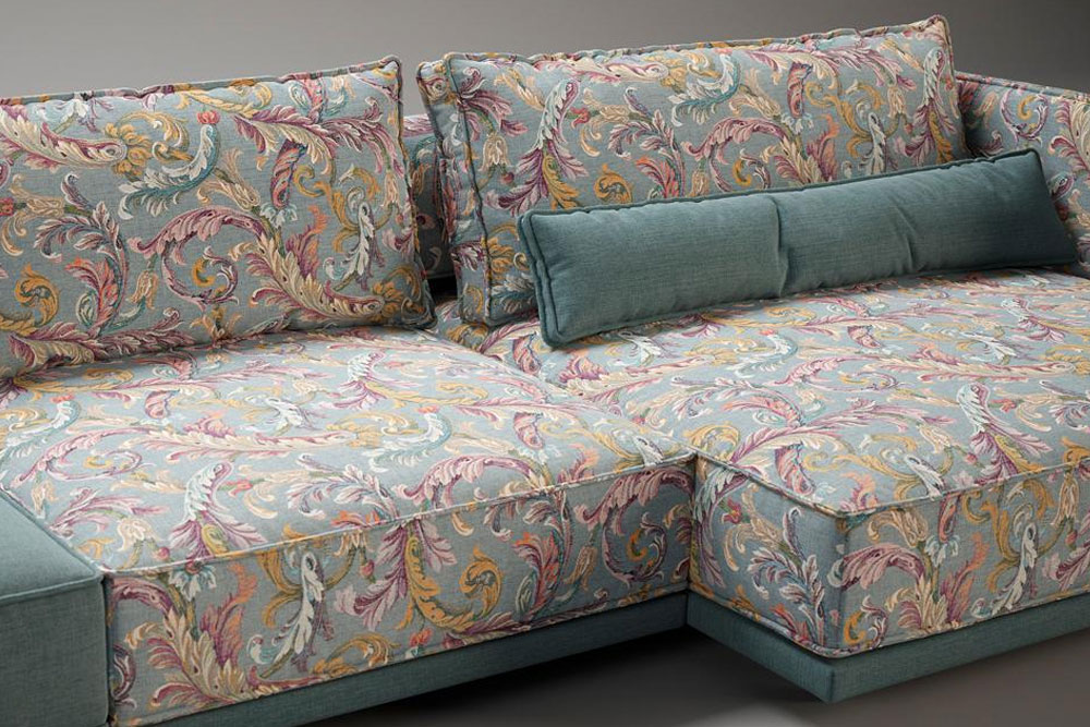 Möbelstoff Premium - Gobelin-Look - Grau