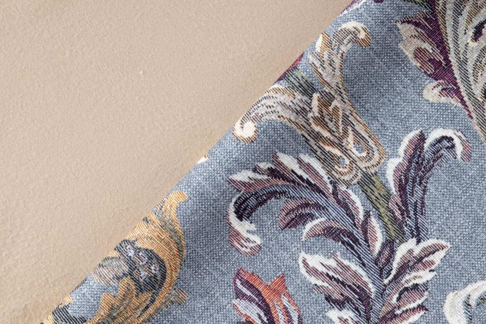 Möbelstoff Premium - Gobelin-Look - Türkis