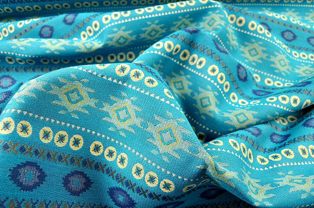 Outdoor-Stoff Gobelin - Oslo - Türkis