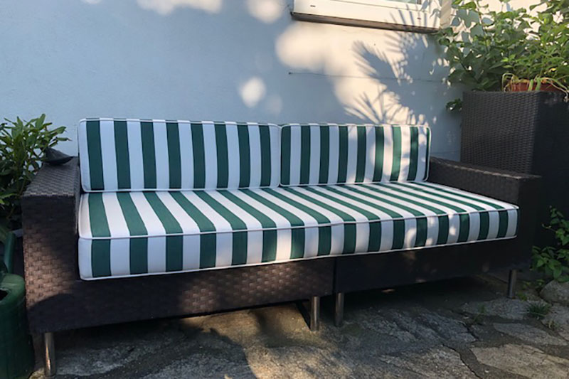 Outdoor-Möbel- und Markisenstoff - Blockstreifen