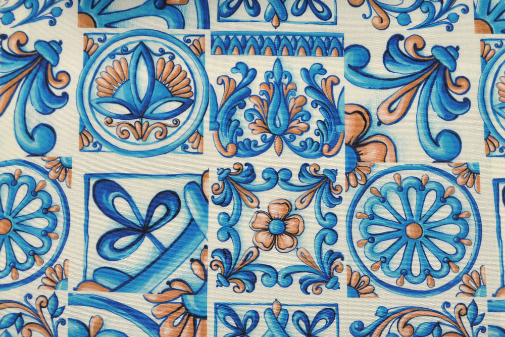 Outdoor-Stoff - Majolika