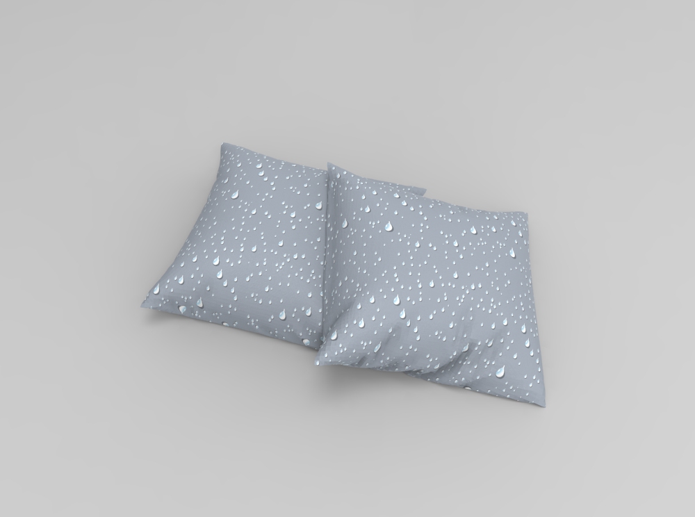 Satin - Wassertropfen