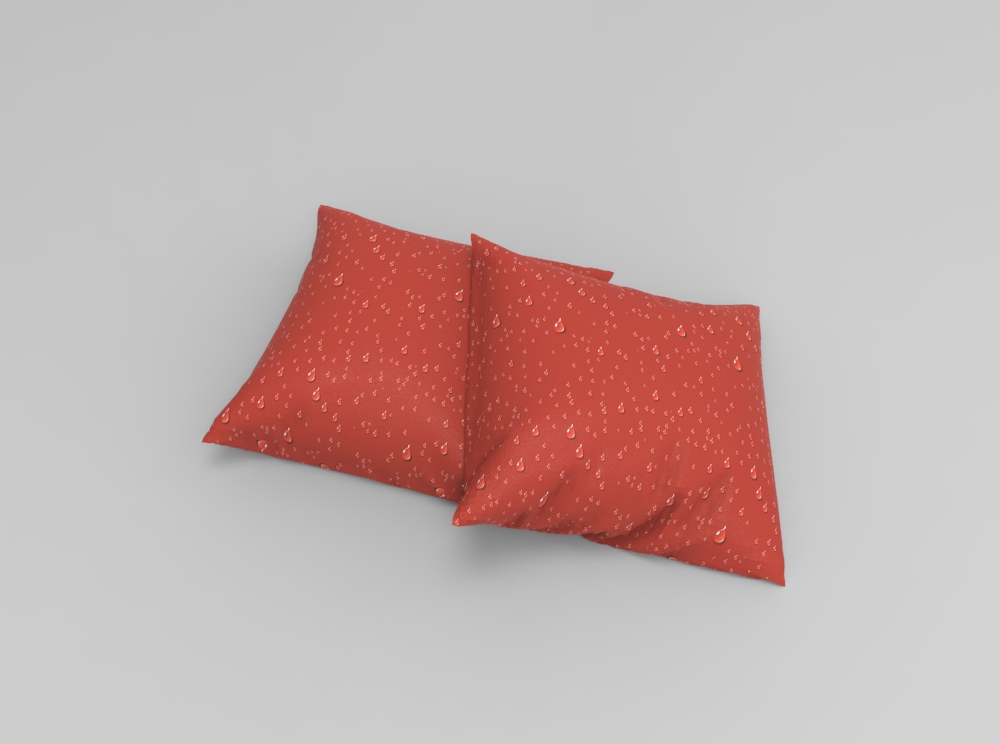 Satin - Wassertropfen