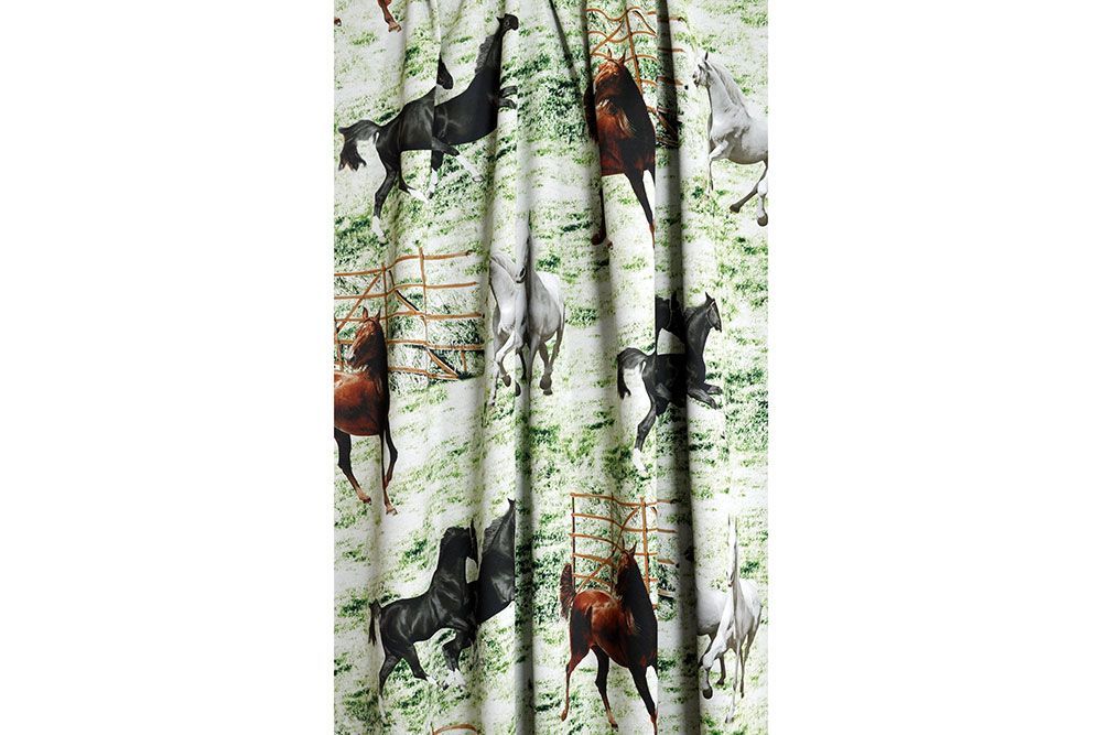 Blackout-Stoff - Pferdeliebe