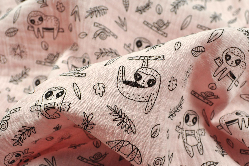 Double Gauze - Faultier-Party