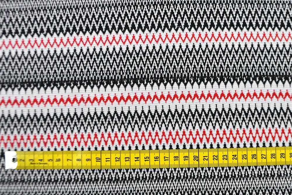 Strick-Jacquard - Ethno-Style - Rot