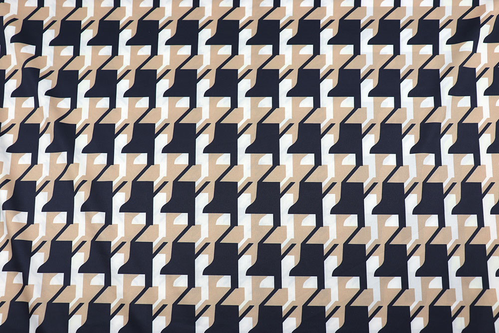 Panelstoff - Sport-Stretch - Hahnentritt