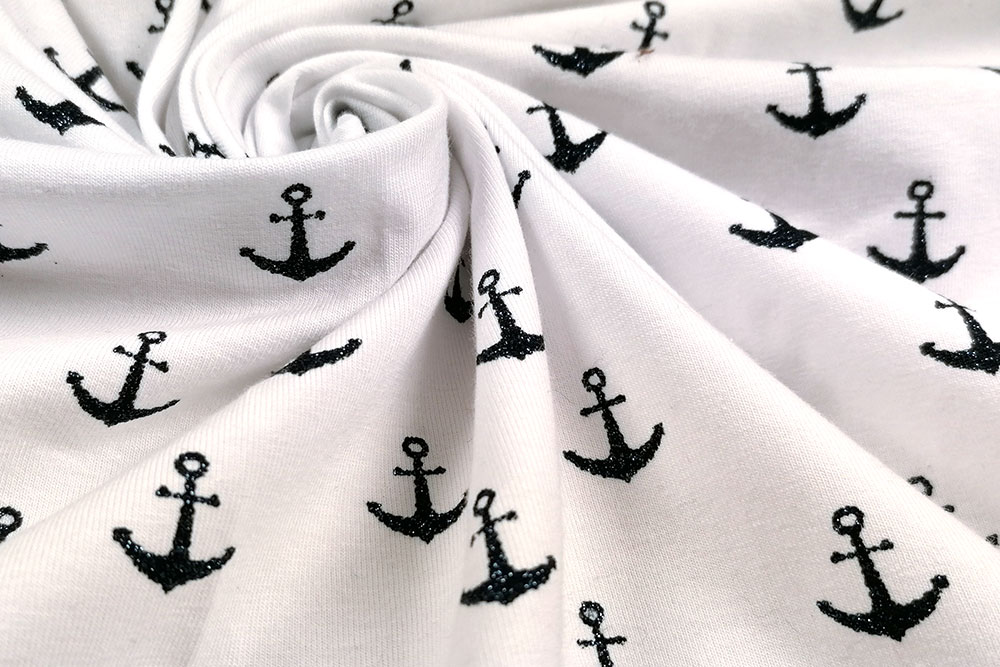 Glitzer-Jersey - Anker