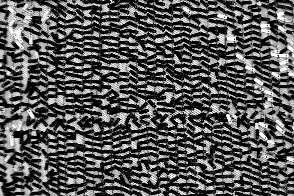 Paillettenstoff - Stäbchen