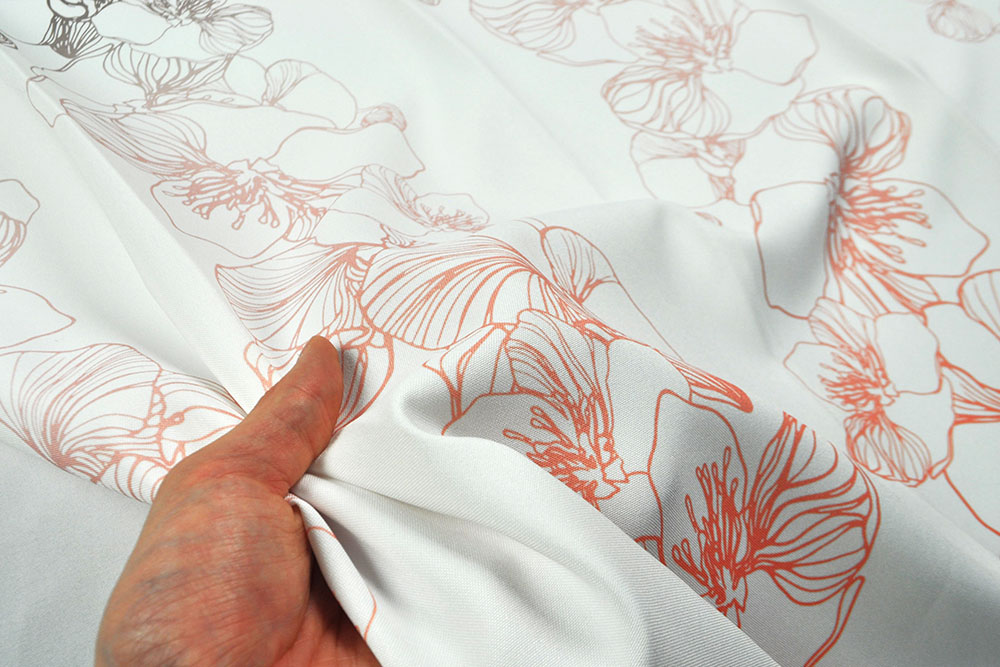 JOOP! - Gardinenstoff Flower Fade