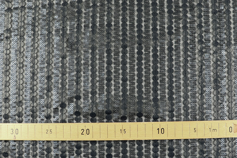 Transparenter Bekleidungsstoff - Dark Blue Temptation