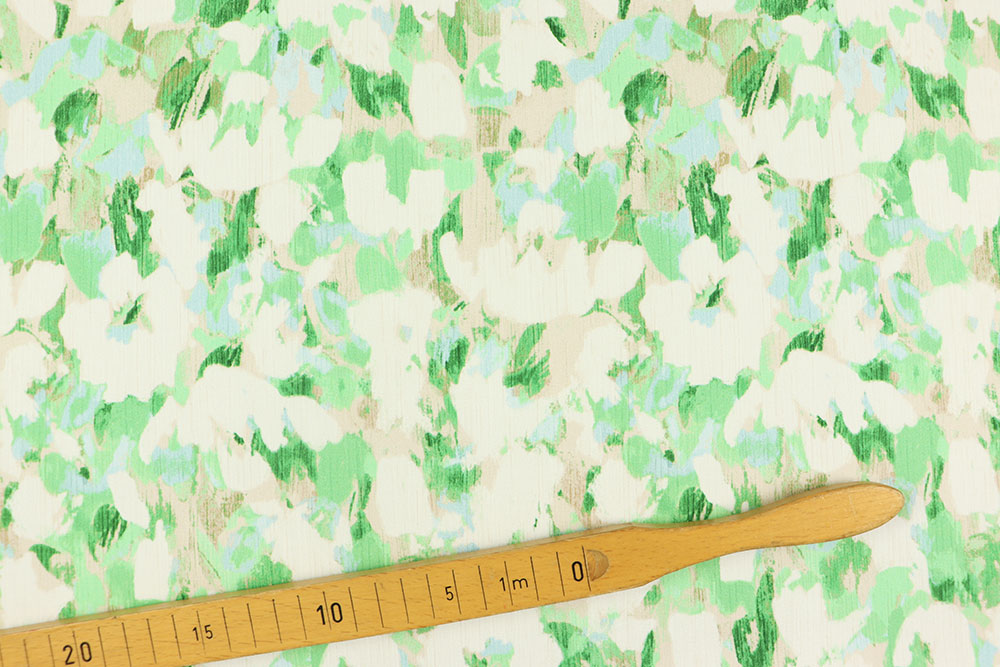 Baumwoll-Stretch - Green Summer