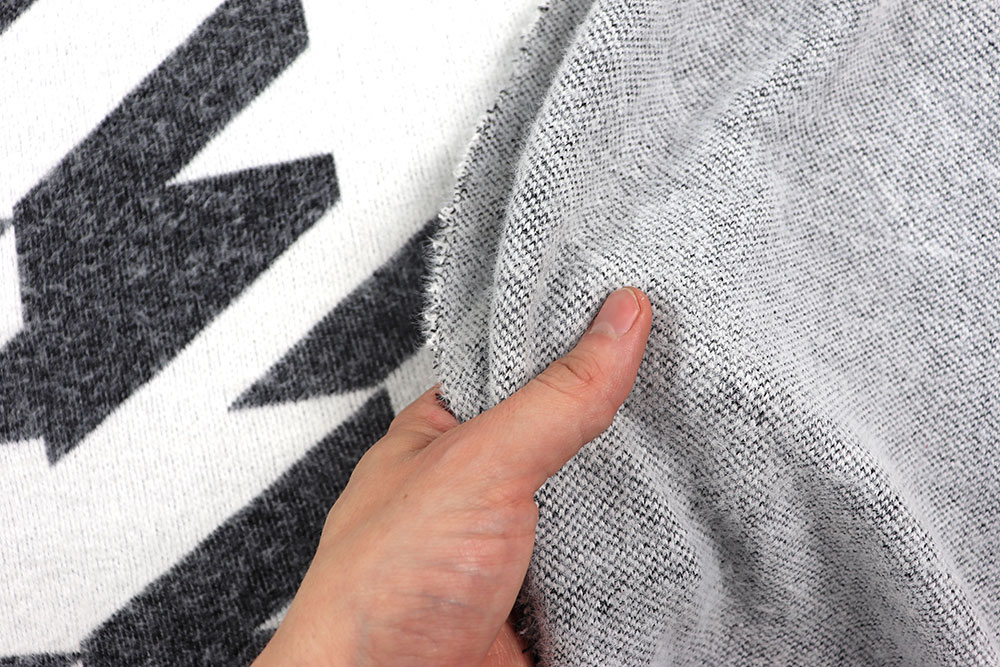 Strickstoff Mohair-Style - Riesen-Hahnentritt