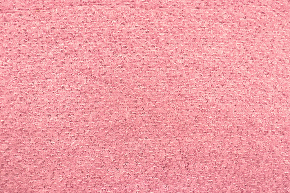 Bouclé-Strick light - Rosé