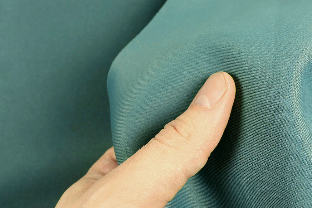 Tanzkleiderstoff glänzend - Petrol