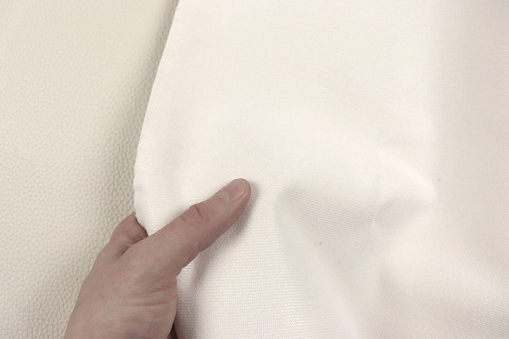 Nappaleder-Imitat - Creme