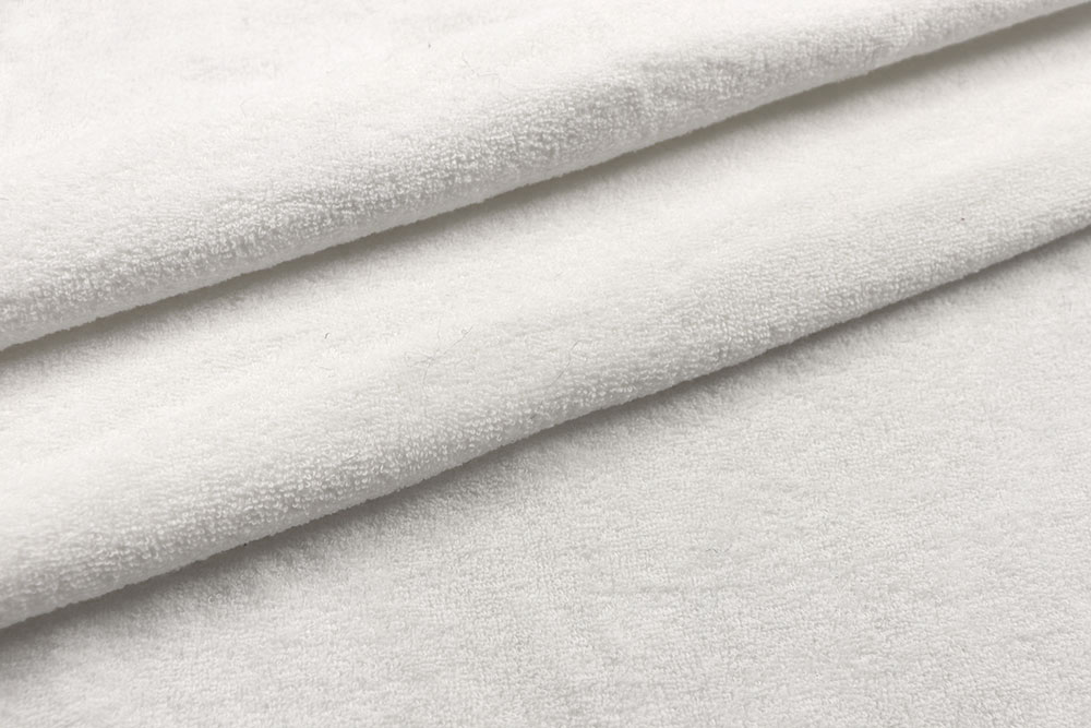 Frottee-Stretch-Schlauch - Weiß