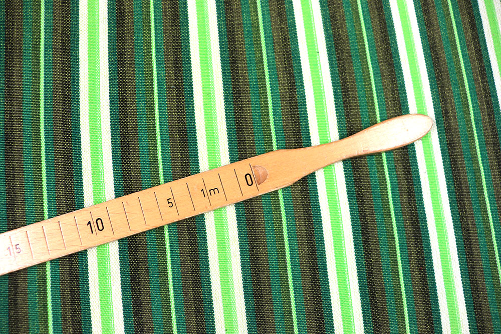 Dekostoff - Webstreifen - Sancho Pancho - Grün