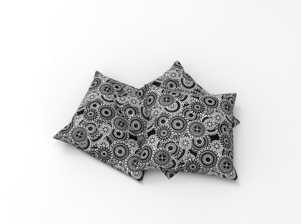 Dekostoff Steampunk - Zahnrad