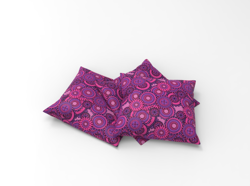 Dekostoff Steampunk - Zahnrad