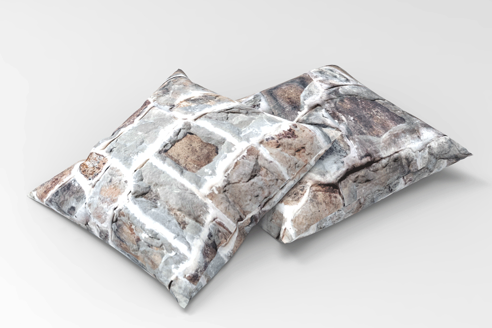 Trevira CS - Steinmauer