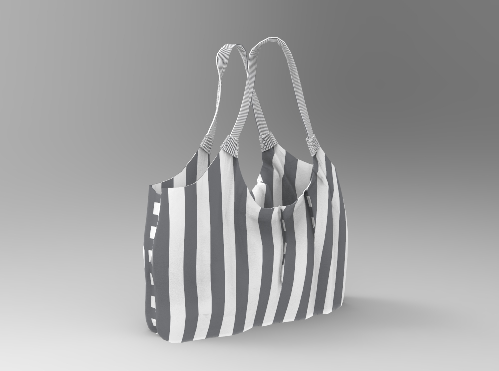 Dekostoff - Blockstreifen 6 cm