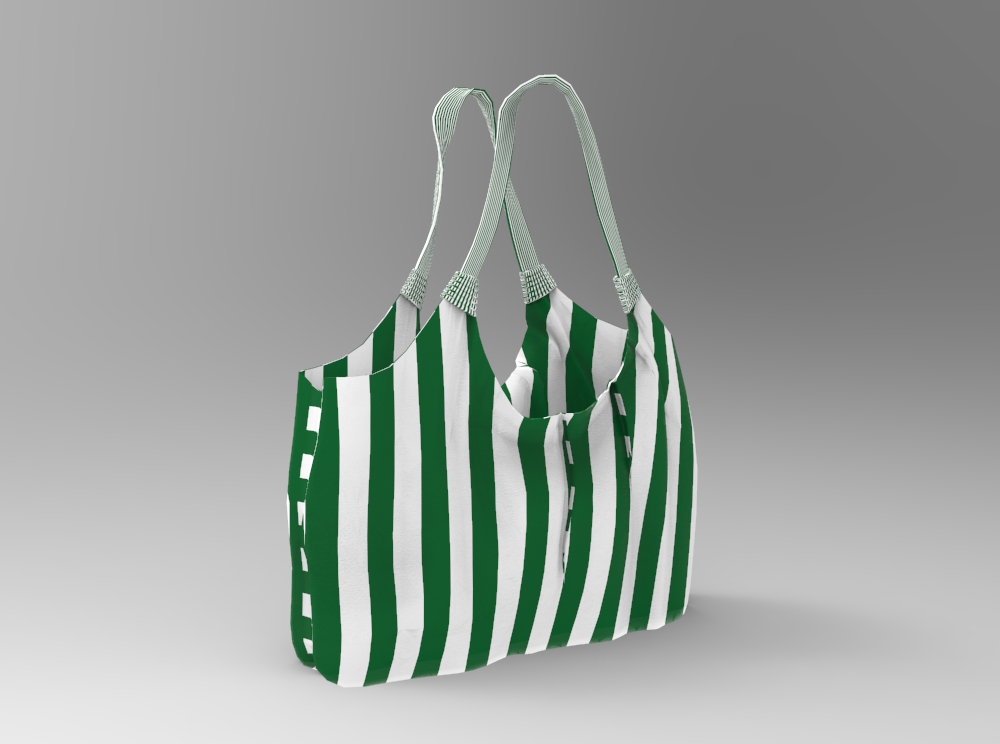 Dekostoff - Blockstreifen 6 cm