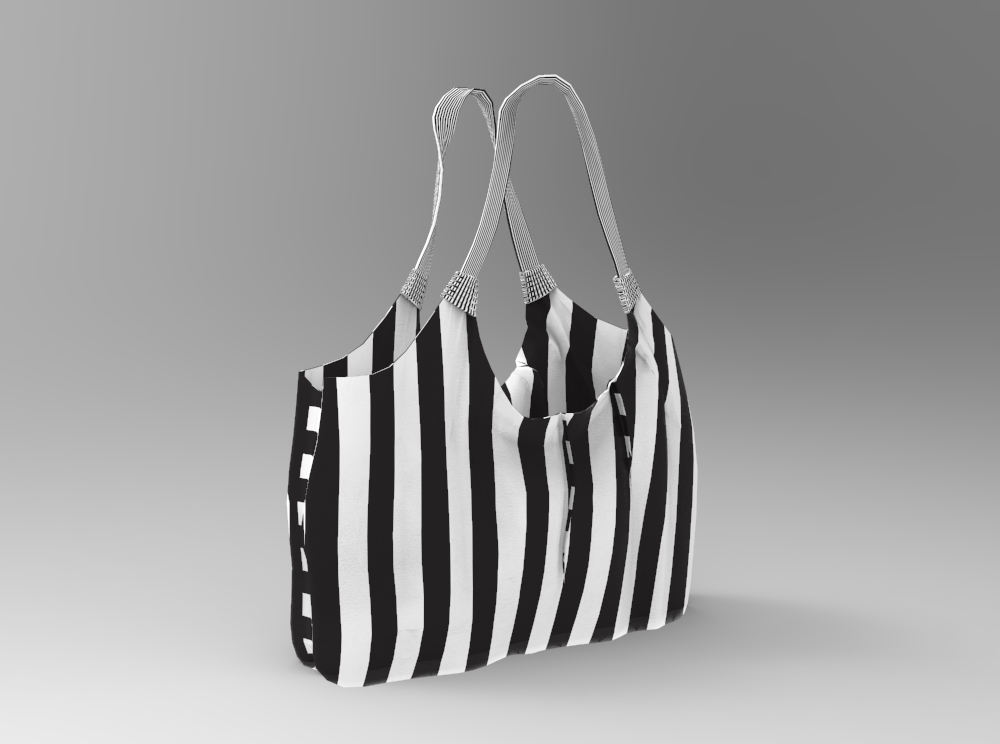 Dekostoff - Blockstreifen 6 cm