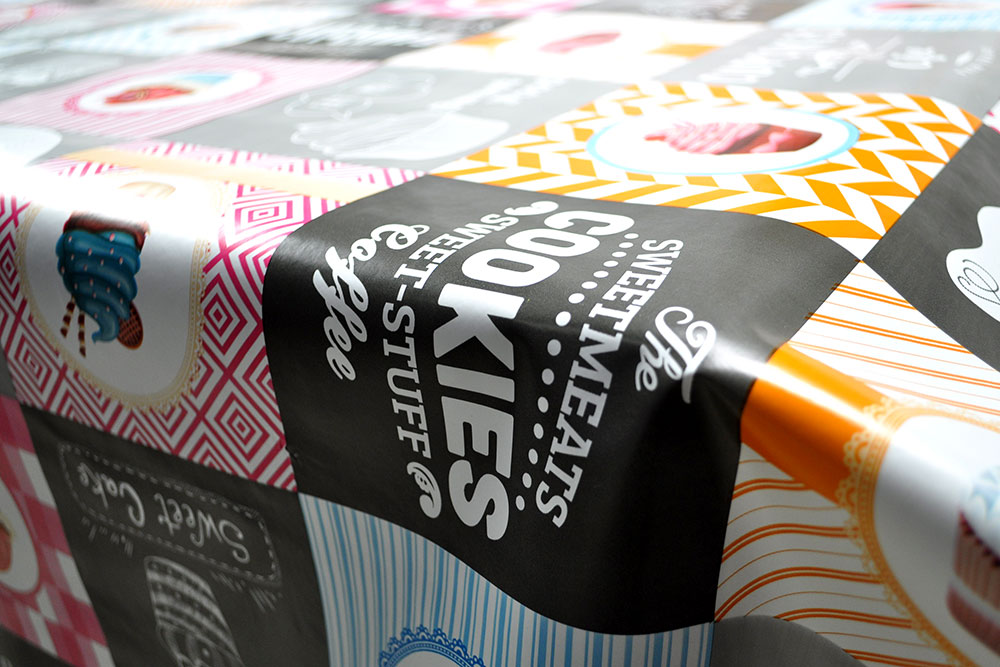 Wachstuch - Cupcakes and Coffee